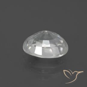 Circón Blanco natural de 3.00 ct, Ovalada, VS