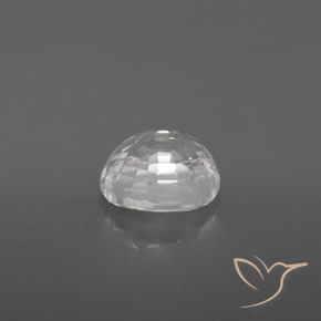 Circón Blanco natural de 3.05 ct, Ovalada, VVS-VS