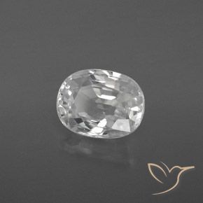 Circón Blanco natural de 3.12 ct, Ovalada, VVS-VS