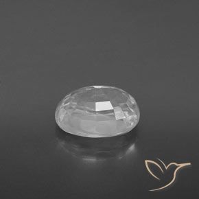 Circón Blanco natural de 3.21 ct, Ovalada, VS