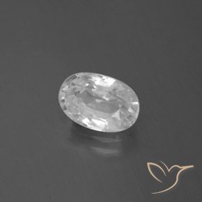 Circón Blanco natural de 2.75 ct, Ovalada, VVS