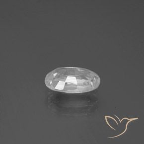 Circón Blanco natural de 2.75 ct, Ovalada, VVS