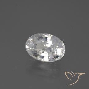 Circón Blanco natural de 2.69 ct, Ovalada, VVS
