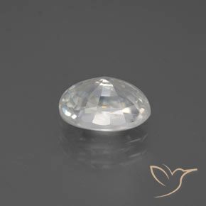 Circón Blanco natural de 2.69 ct, Ovalada, VVS