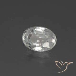 Circón Blanco cálido natural de 2.53 ct, Ovalada, VVS
