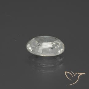 Circón Blanco cálido natural de 2.53 ct, Ovalada, VVS