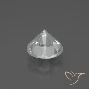 Circón Blanco natural de 2.42 ct, Redondo, VVS-VS