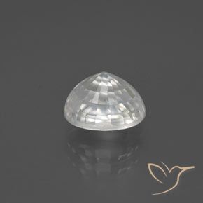 Circón Blanco cálido natural de 3.24 ct, Ovalada, VVS