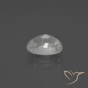 Circón Blanco cálido natural de 2.22 ct, Ovalada, VVS