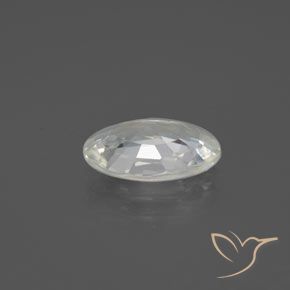 Circón Blanco cálido natural de 2.36 ct, Ovalada, VVS