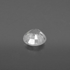 Circón blanco natural de 1,82 ct, corte redondo, VVS