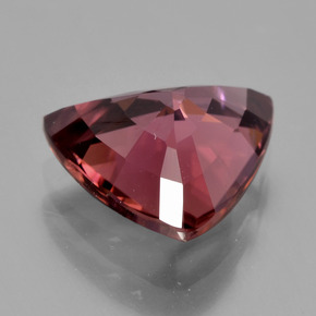 Circón rosa natural de 3,29 ct, trillón, VS