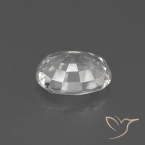 Circón Blanco natural de 2.92 ct, Ovalada, VVS