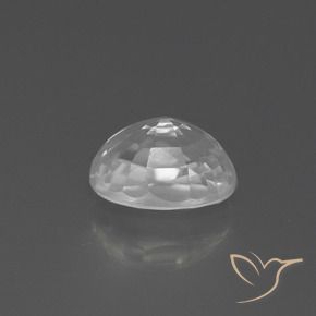 Circón Blanco natural de 2.88 ct, Ovalada, VS