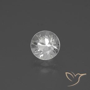 Circón Blanco natural de 1.95 ct, Redondo, VVS-VS