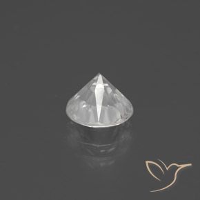 Circón Blanco natural de 1.95 ct, Redondo, VVS-VS