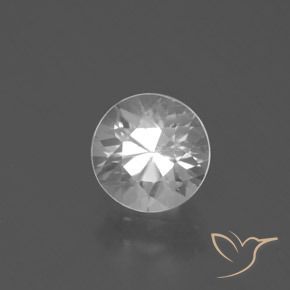 Circón Blanco natural de 2.26 ct, Redondo, VVS-VS