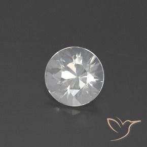 Circón Blanco natural de 2.10 ct, Redondo, VVS-VS