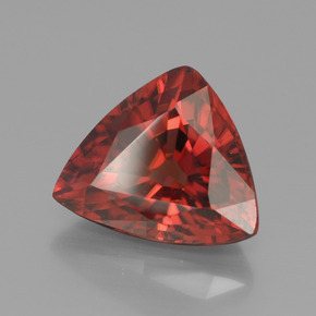 Circón rosa natural de 5,50 ct, trillón, VVS