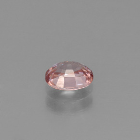 Circón rosa natural de 1,03 ct, corte óvalo, VS