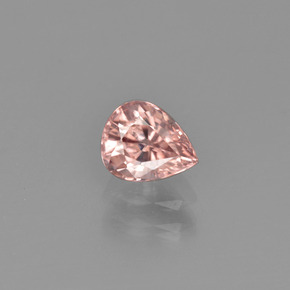 Circón Durazno natural de 1.02 ct, En forma de pera, VS