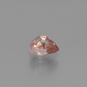 Circón Durazno natural de 1.02 ct, En forma de pera, VS