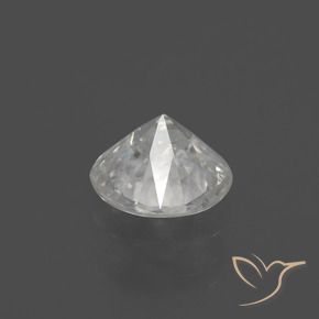 Circón Blanco cálido natural de 1.91 ct, Redondo, VS