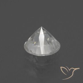 Circón Blanco cálido natural de 2.14 ct, Redondo, VS