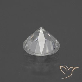 Circón Blanco cálido natural de 2.22 ct, Redondo, VS
