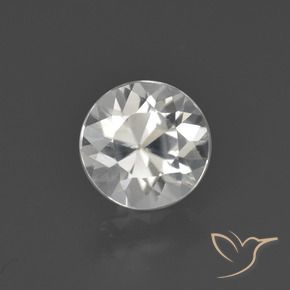 Circón Blanco cálido natural de 1.89 ct, Redondo, VVS-VS