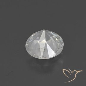 Circón Blanco cálido natural de 1.89 ct, Redondo, VVS-VS