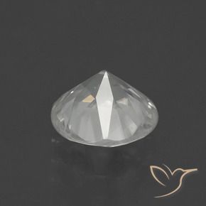 Circón Blanco cálido natural de 1.93 ct, Redondo, VS
