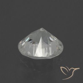 Circón Blanco cálido natural de 1.95 ct, Redondo, VS