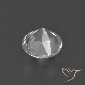 Circón Blanco natural de 1.56 ct, Redondo, VVS-VS
