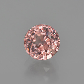 Circón Rosa rosado natural de 1.38 ct, Corte Redondo, VS