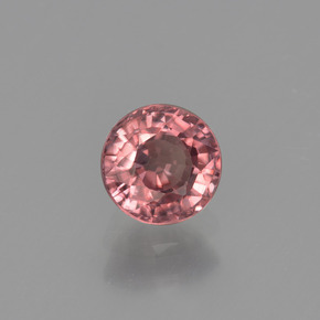 Circón Rosa rosado natural de 1.02 ct, Corte Redondo, VVS-VS