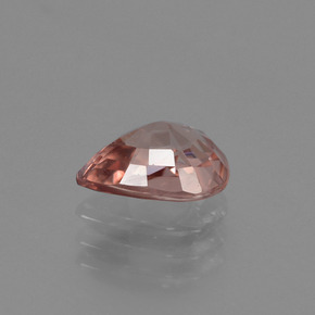 Circón naranja natural de 1,48 ct, en forma de pera, VVS-VS
