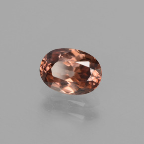 Circón Rosa rosado natural de 1.18 ct, Corte Óvalo, VVS