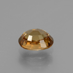 Circón Naranja dorado natural de 2.21 ct, Corte Óvalo, VVS