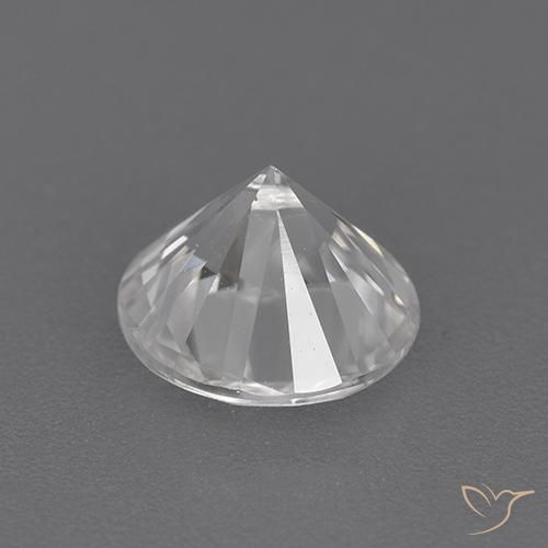 Circón Blanco natural de 1.99 ct, Redondo, VVS