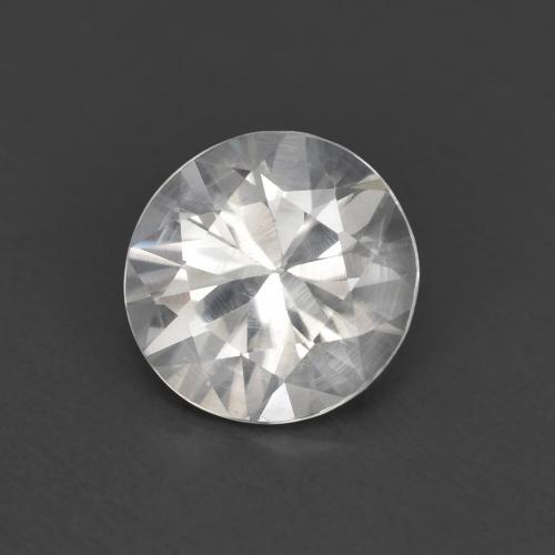 Circón Blanco natural de 1.00 ct, Corte Redondo, VVS-VS