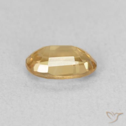 Circón Oro natural de 0.71 ct, Ovalada, VVS-VS