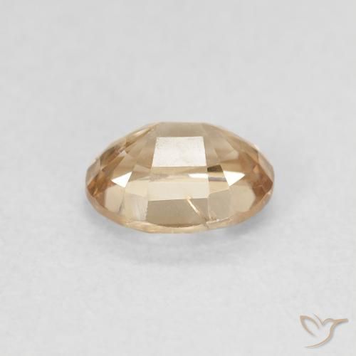 Circón Oro natural de 0.98 ct, Ovalada, VS